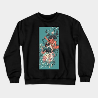 Japanese portrait Crewneck Sweatshirt